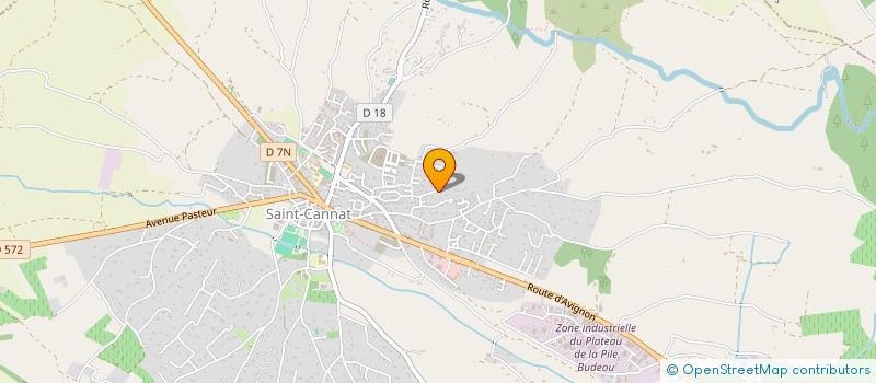 localisation de l'entreprise MONSIEUR REMI BONTAN  SAINT-CANNAT