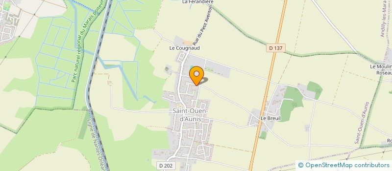 localisation de l'entreprise MONSIEUR REMI BORDENAVE-TRAPET  SAINT-OUEN-D'AUNIS