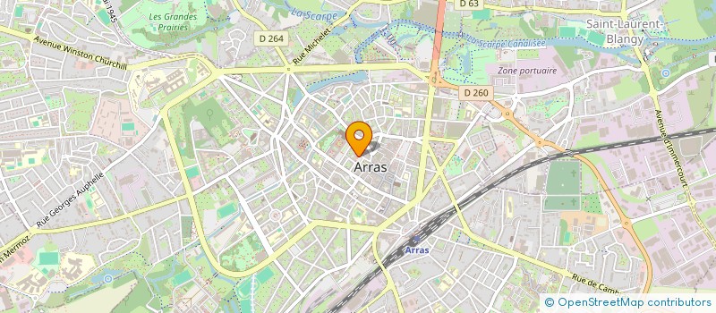 localisation de l'entreprise MONSIEUR REMI BOROWCZYK à ARRAS