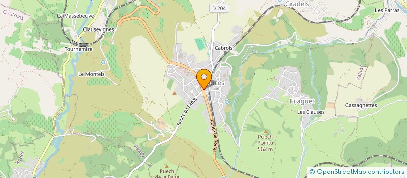 localisation de l'entreprise MONSIEUR REMI BOUDOU  VALADY