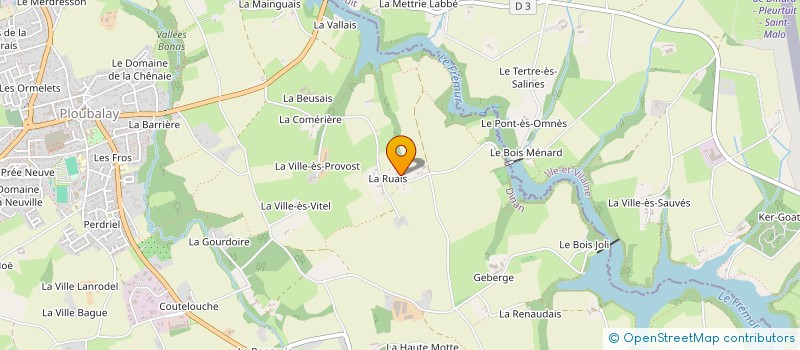 localisation de l'entreprise MONSIEUR REMI BOUILLAUD  BEAUSSAIS-SUR-MER