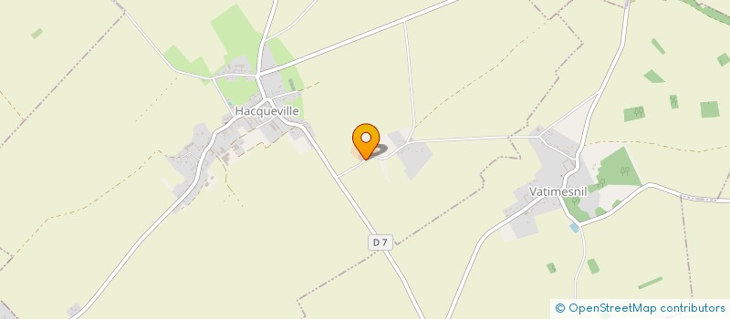 localisation de l'entreprise MONSIEUR REMI BOULANGER  HACQUEVILLE