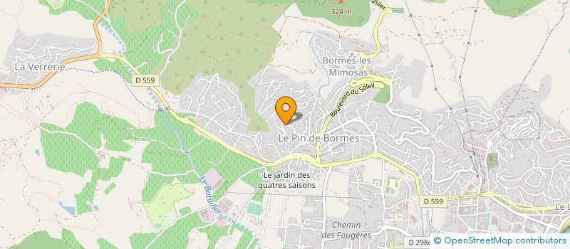 localisation de l'entreprise MONSIEUR REMI BOULET à BORMES-LES-MIMOSAS
