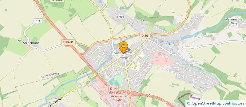 localisation de l'entreprise MONSIEUR REMI BOULONNE à MAGNY-EN-VEXIN