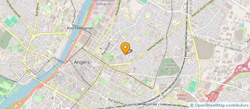 localisation de l'entreprise MONSIEUR REMI BOURDAIS à ANGERS