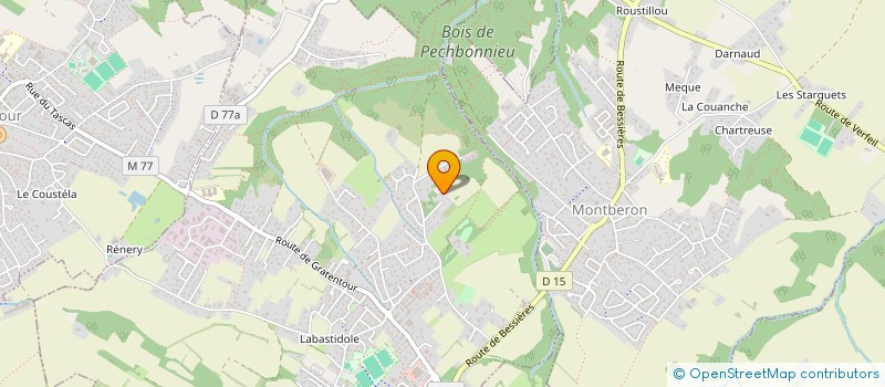 localisation de l'entreprise MONSIEUR REMI BOURDONCLE à PECHBONNIEU
