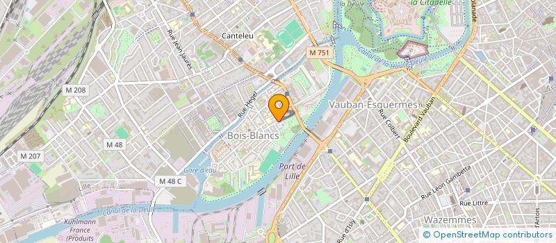 localisation de l'entreprise MONSIEUR REMI BOURGEOIS à LILLE