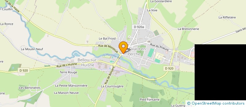 localisation de l'entreprise MONSIEUR REMI BOURGINE à REMALARD-EN-PERCHE