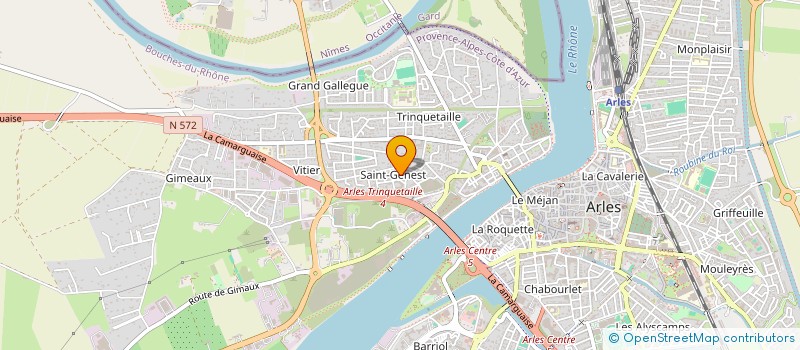 localisation de l'entreprise MONSIEUR REMI BOUYAHIAOUI  ARLES