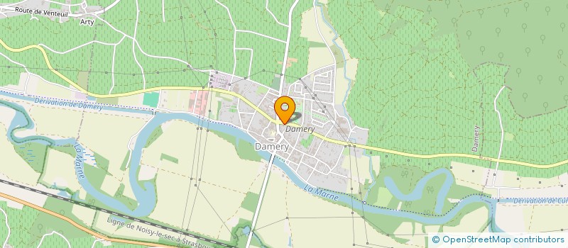 localisation de l'entreprise MONSIEUR REMI BRANJONNEAU  DAMERY