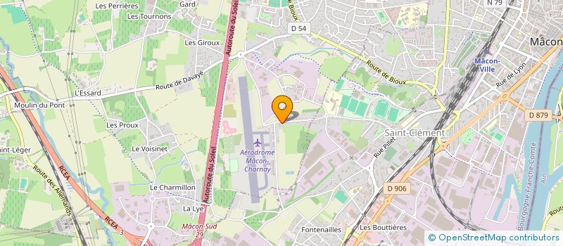 localisation de l'entreprise MONSIEUR REMI BRAT à CHARNAY-LES-MACON