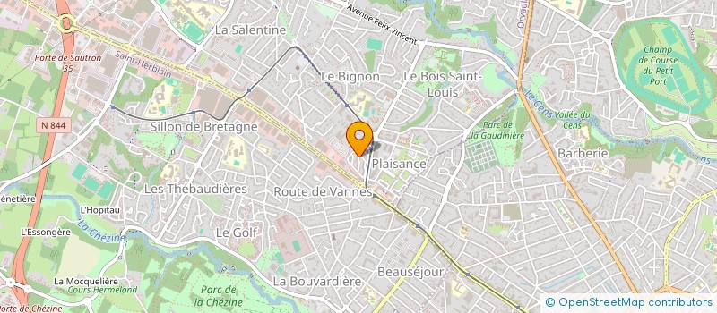 localisation de l'entreprise MONSIEUR REMI BRAUGE à ORVAULT