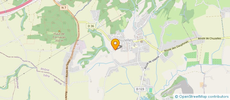 localisation de l'entreprise MONSIEUR REMI BRAUN  CHUZELLES