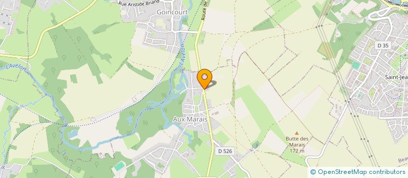 localisation de l'entreprise MONSIEUR REMI BRIEST  AUX MARAIS