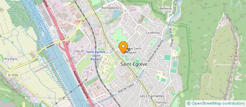 localisation de l'entreprise MONSIEUR REMI BRIOLLE  SAINT-EGREVE