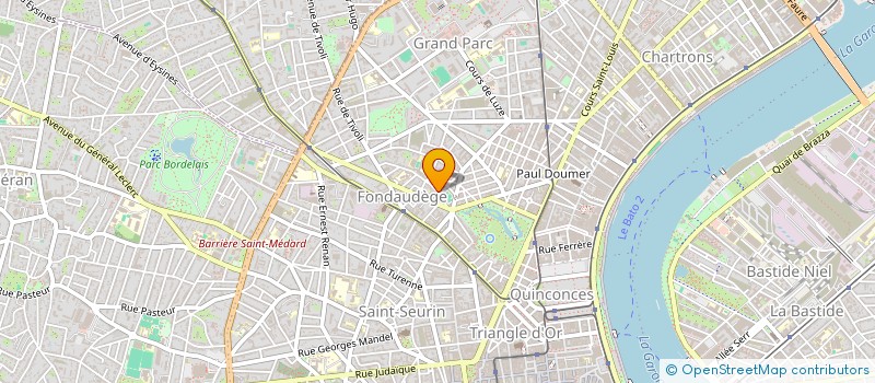 localisation de l'entreprise MONSIEUR REMI BRIZIN  BORDEAUX