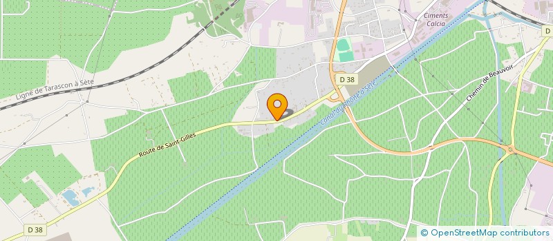 localisation de l'entreprise MONSIEUR REMI BRODU à BEAUCAIRE