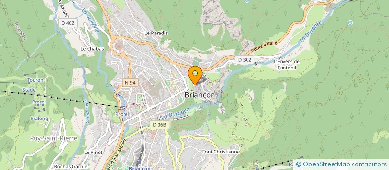 localisation de l'entreprise MONSIEUR REMI BROUARD à BRIANCON