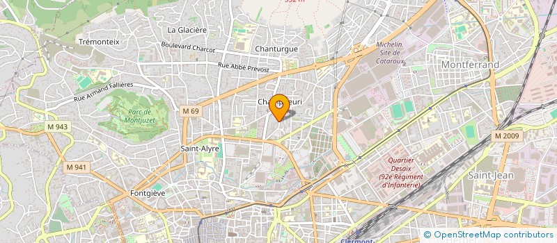 localisation de l'entreprise MONSIEUR REMI BRUGIERE à CLERMONT-FERRAND
