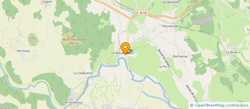 localisation de l'entreprise MONSIEUR REMI BRUN à SAINT-GERMAIN-LAPRADE