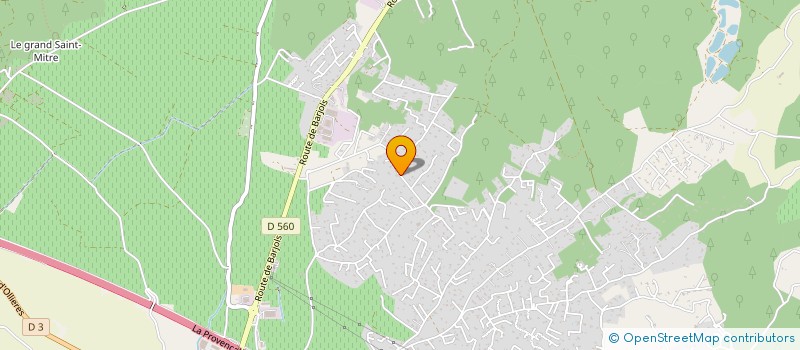 localisation de l'entreprise MONSIEUR REMI BRUNET  SAINT-MAXIMIN-LA-SAINTE-BAUME