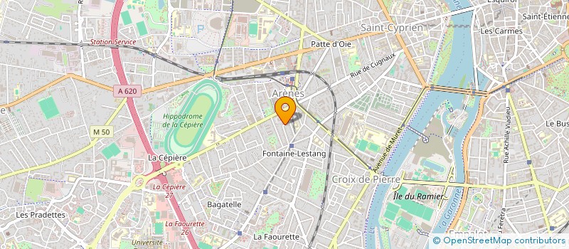 localisation de l'entreprise MONSIEUR REMI BRUNO RICHARD à TOULOUSE