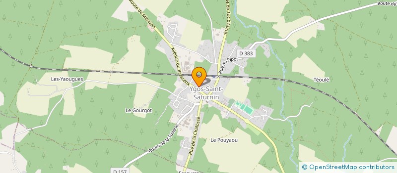 localisation de l'entreprise MONSIEUR REMI BRUNO RICHARD  YGOS-SAINT-SATURNIN