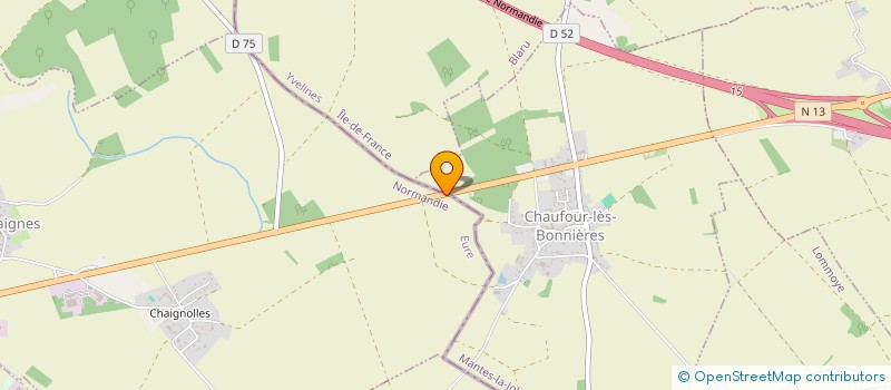 localisation de l'entreprise MONSIEUR REMI BUET  CHAIGNES