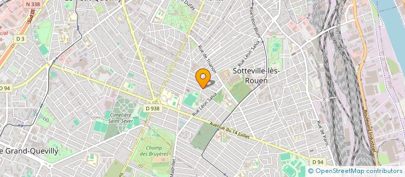 localisation de l'entreprise MONSIEUR REMI BUHLER  SOTTEVILLE-LES-ROUEN