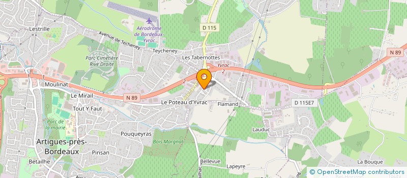 localisation de l'entreprise MONSIEUR REMI BUIS  YVRAC