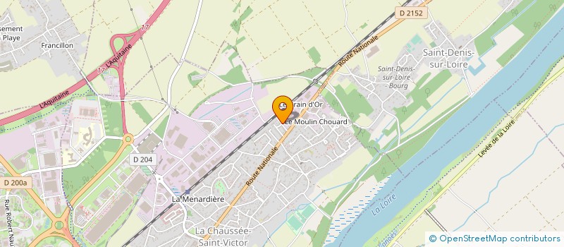localisation de l'entreprise MONSIEUR REMI BURCEZ  LA CHAUSSEE-SAINT-VICTOR