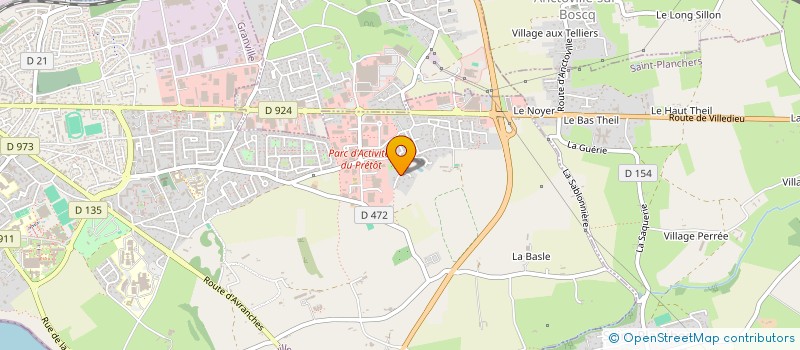 localisation de l'entreprise MONSIEUR REMI BURLOT  GRANVILLE