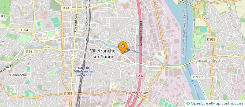 localisation de l'entreprise MONSIEUR REMI BUSSIERE  VILLEFRANCHE-SUR-SAONE