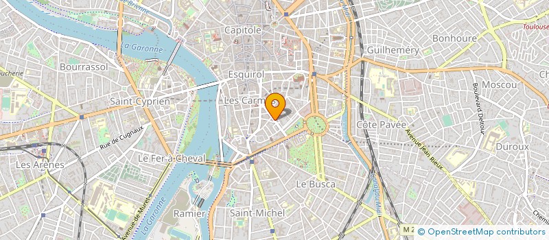 localisation de l'entreprise MONSIEUR REMI CABANE  TOULOUSE