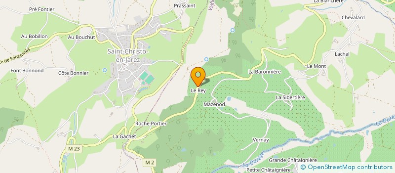 localisation de l'entreprise MONSIEUR REMI CADIER  VALFLEURY