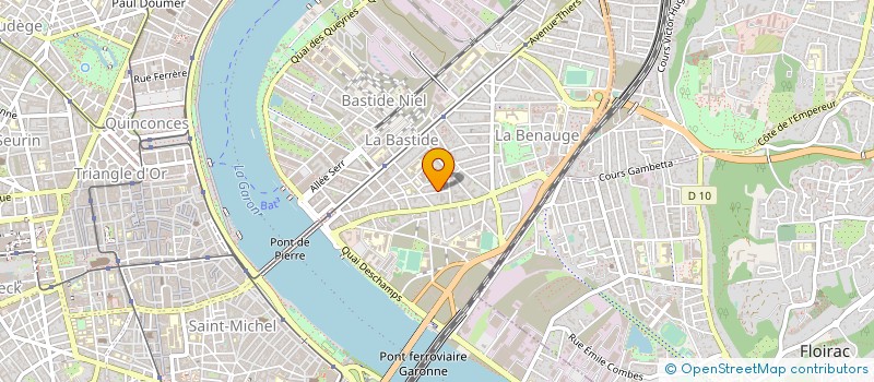 localisation de l'entreprise MONSIEUR REMI CAILLET à BORDEAUX