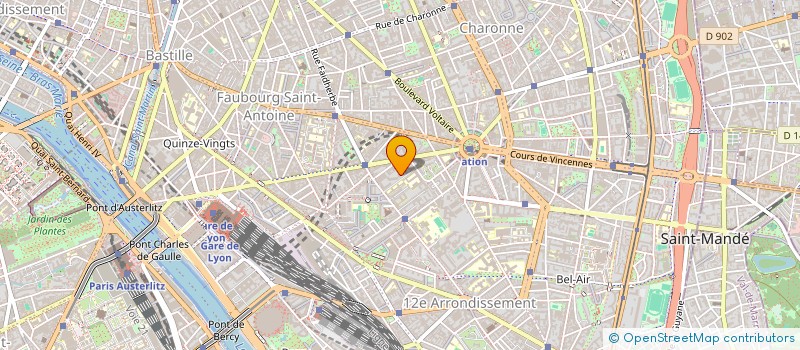 localisation de l'entreprise MONSIEUR REMI CALINGAERT  PARIS