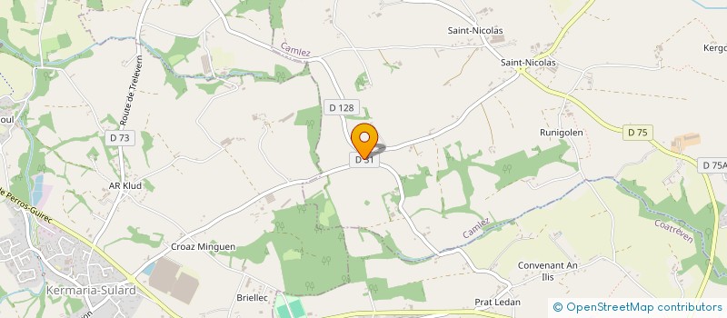 localisation de l'entreprise MONSIEUR REMI CALVEZ à KERMARIA-SULARD