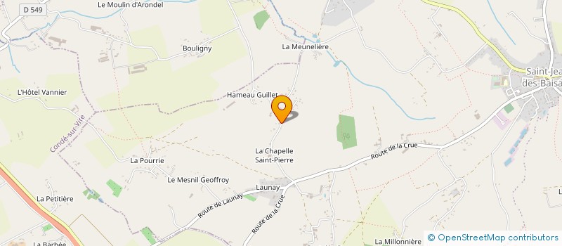 localisation de l'entreprise MONSIEUR REMI CAPELLE à SAINT-JEAN-D'ELLE