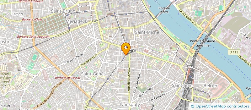 localisation de l'entreprise MONSIEUR REMI CAPEYRON  BORDEAUX