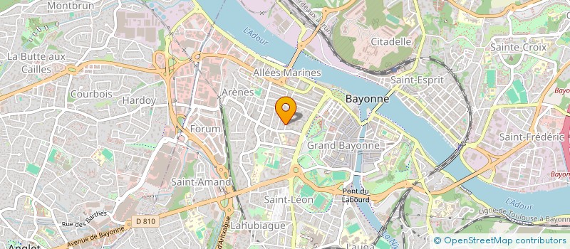 localisation de l'entreprise MONSIEUR REMI CARDONA à BAYONNE