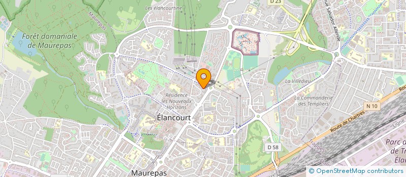 localisation de l'entreprise MONSIEUR REMI CARLICCHI  ELANCOURT