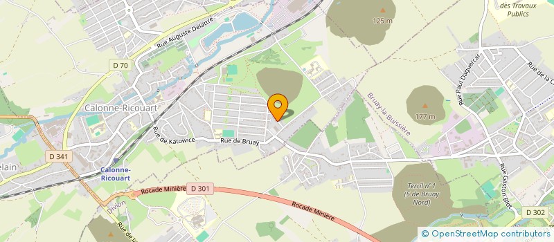 localisation de l'entreprise MONSIEUR REMI CARNEL  CALONNE-RICOUART