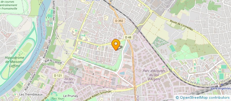 localisation de l'entreprise MONSIEUR REMI CARVALHO à CORMEILLES-EN-PARISIS