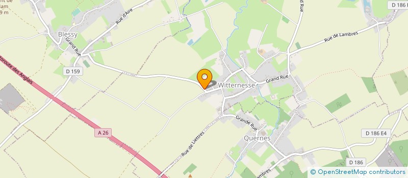 localisation de l'entreprise MONSIEUR REMI CASIEZ  WITTERNESSE