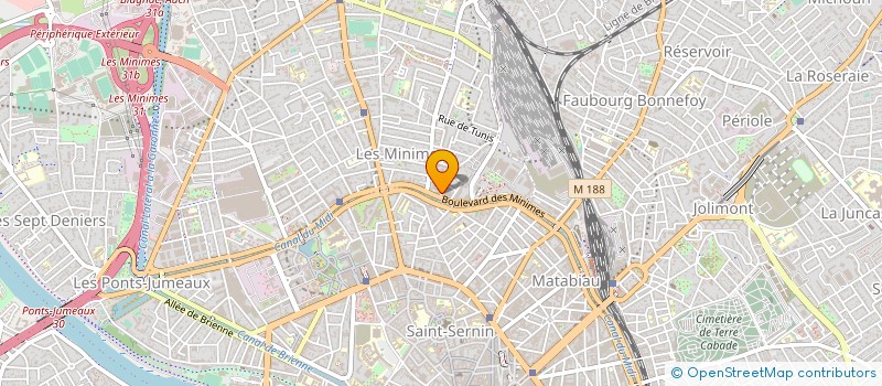 localisation de l'entreprise MONSIEUR REMI CASTAN à TOULOUSE