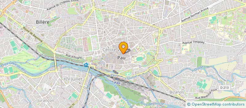 localisation de l'entreprise MONSIEUR REMI CATHALAA à PAU