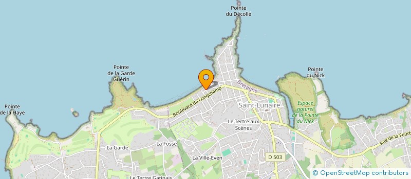 localisation de l'entreprise MONSIEUR REMI CAUDRON à DINARD