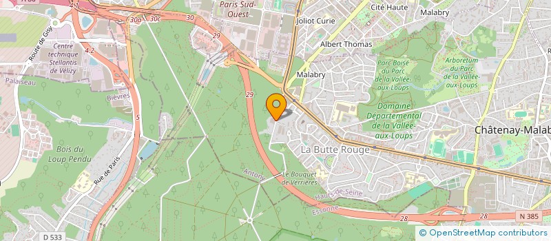 localisation de l'entreprise MONSIEUR REMI CHABRIER  CHATENAY-MALABRY