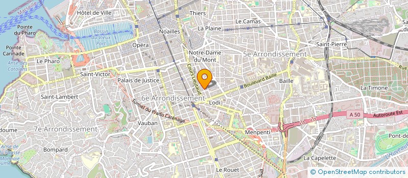localisation de l'entreprise MONSIEUR REMI CHAILLOT à MARSEILLE